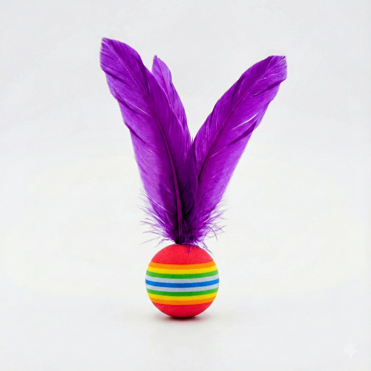 1 Fjerbold LILLA (LARGE)