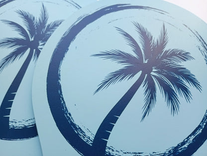 BATTET - PALM OCEAN BLUE (1 stk)